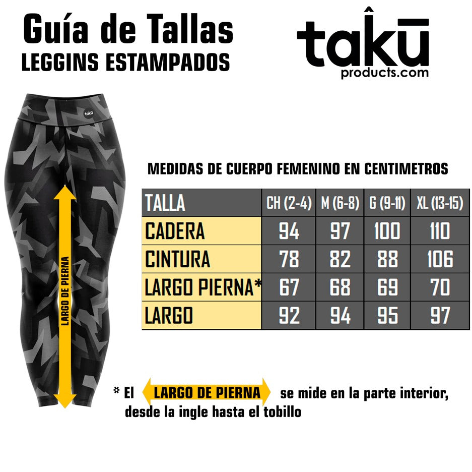 Leggin Deportivo Licra Colombiana Taku 151