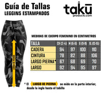 Thumbnail for Leggin Deportivo Licra Colombiana Taku 127