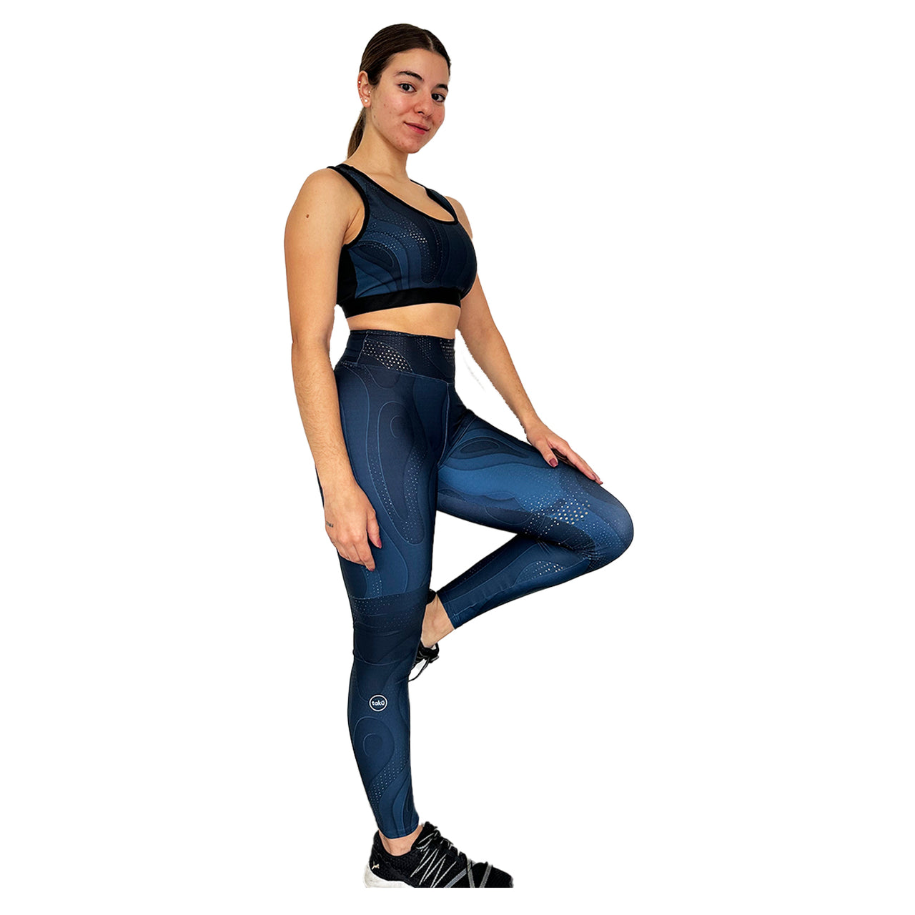 Conjuinto deportivo Leggin + Top mod Taku 117