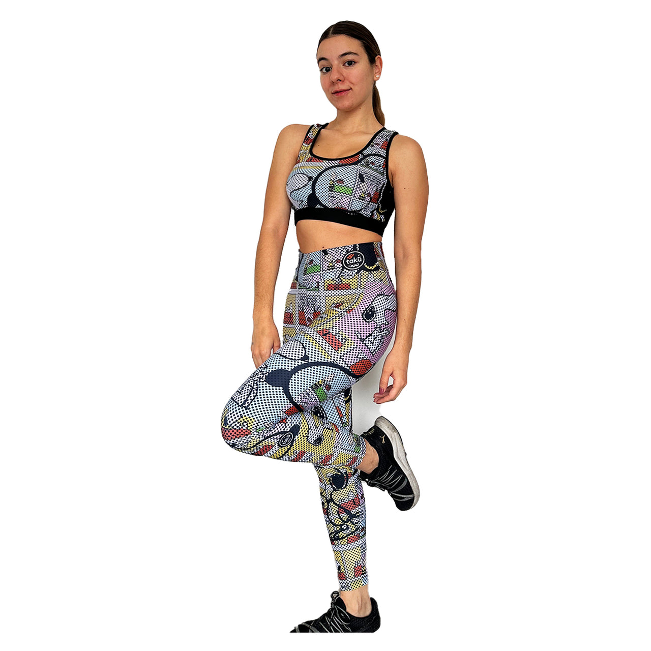 Conjuinto deportivo Leggin + Top mod Taku 128