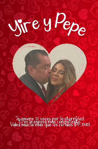 Perzonaliza tu Frazada San Valentin