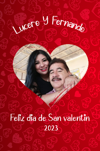 Perzonaliza tu Frazada San Valentin