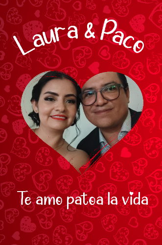 Perzonaliza tu Frazada San Valentin