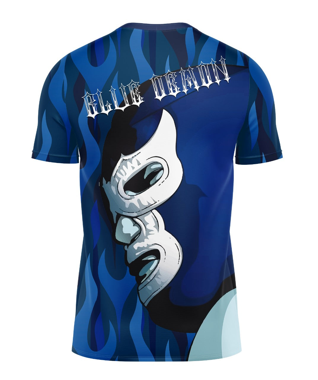 Playera Full Print Taku 245 blue demon